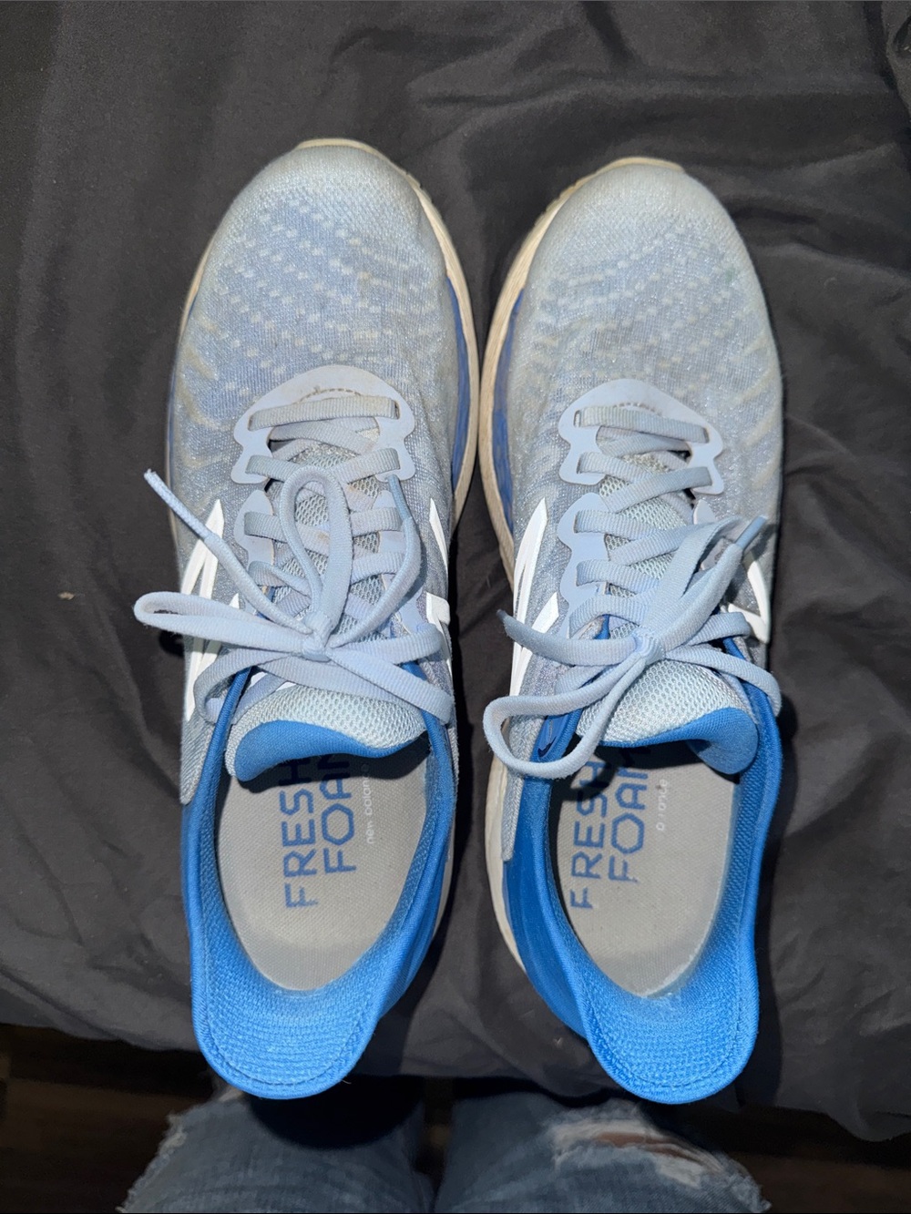 Women’s Light Blue 860 Running Sneakers with Blue Lining